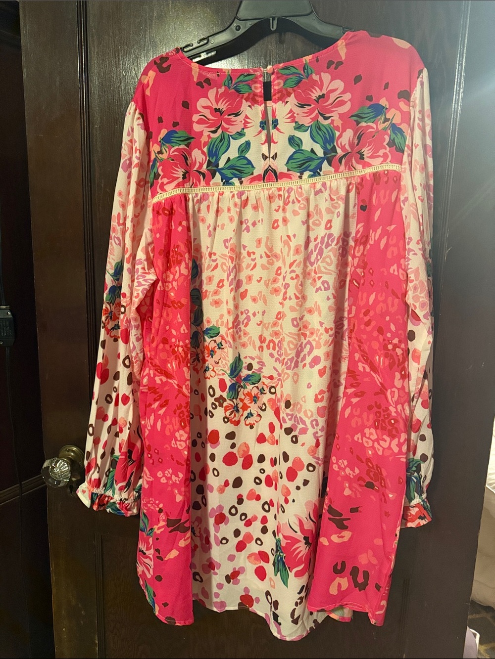 ChicSoul Floral Dress in Pink - 3XL - Picture 3 of 4